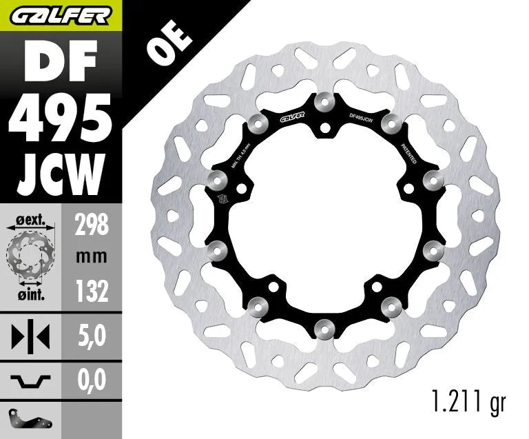 Yamaha YZF 600 R [2008-2009] - BREMSSCHEIBE FLOATECH WAVE – Bild 2