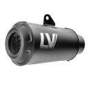 bmw s 1000 [LEOVINCE] – LV-10 Svart lyddemper bak-1