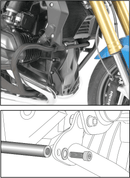BMW R 1200 GS LC [2013-2018] -Stivende bar Off -Road-2