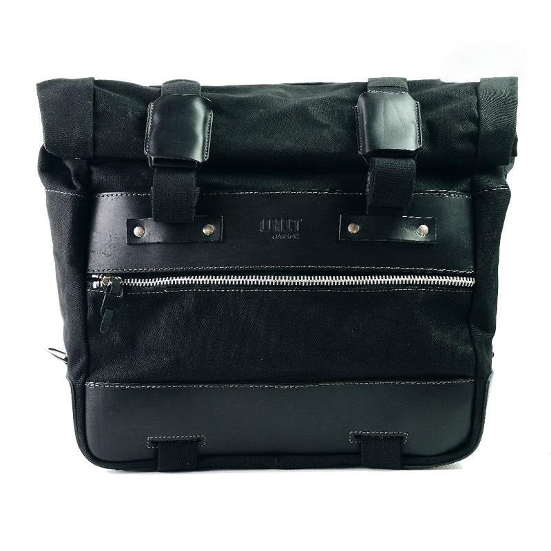 BMW R 1200 GS ADV LC [2014-2018] - Kultige Seitentasche in Canvas 40L - 50L + Aluminiumplatte
