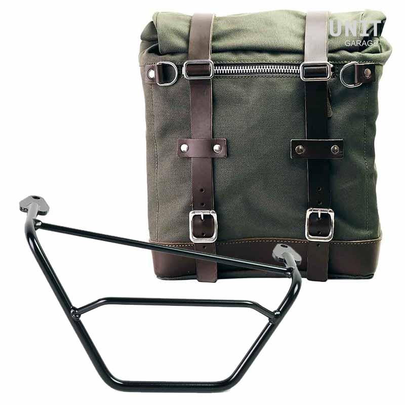 BMW R 1200 GS LC Rad [2013-2019] - Scram Seitentasche aus Segeltuch 22L-30L + rechter Hilfsrahmen GS LC