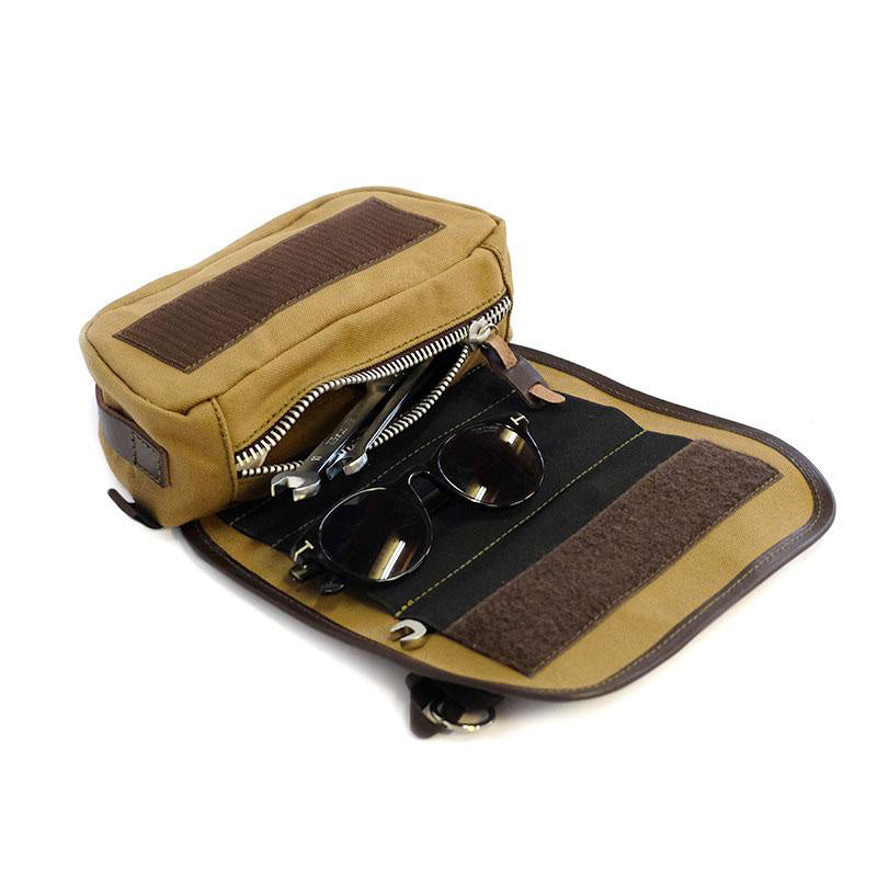 BMW F 900 GS Adventure [2024-] - Sahara Canvas Lenkertasche