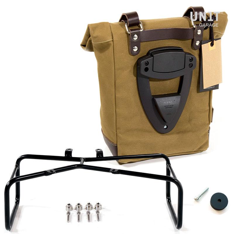 BMW R nineT 1200 Roadster [2014-2023] - Canvas Seitentasche + Doppelrahmen
