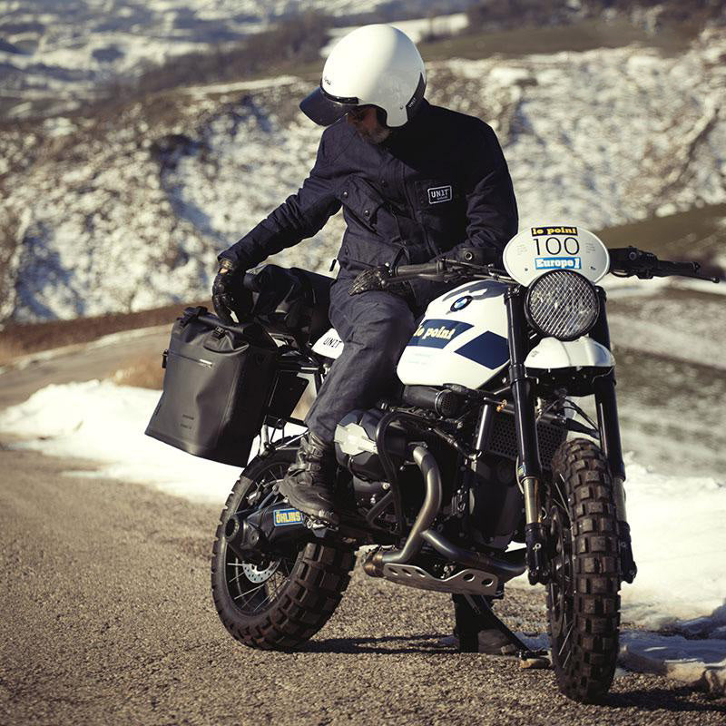BMW R nineT 1200 Roadster [2014-2023] - Zwei Khali-Seitentaschen aus TPU 35L - 45L + Paar Aluminiumplatten
