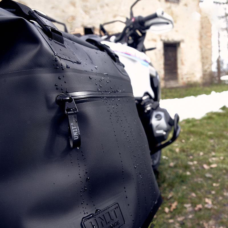 BMW F 900 GS Adventure [2024-] - Khali Seitentasche aus TPU 35L - 45L + Aluminiumplatte