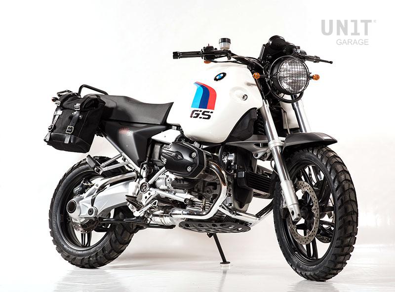 BMW R 120 G/S [2004-2012] - Scram Spaltleder-Seitentasche 22–30L mit Rahmen R 1200 GS