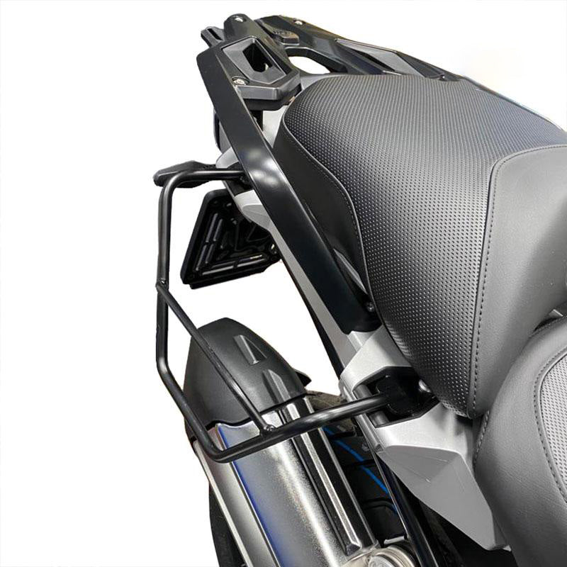 BMW R 1200 GS LC Rad [2013-2019] - Seitentasche Scram aus Spaltleder 22L-30L + rechter Rahmen GS LC