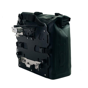 BMW R 1200 GS LC Rad [2013-2019] - Khali Seitentasche aus TPU 35L - 45L + Aluminiumplatte auf der Schalldämpferseite