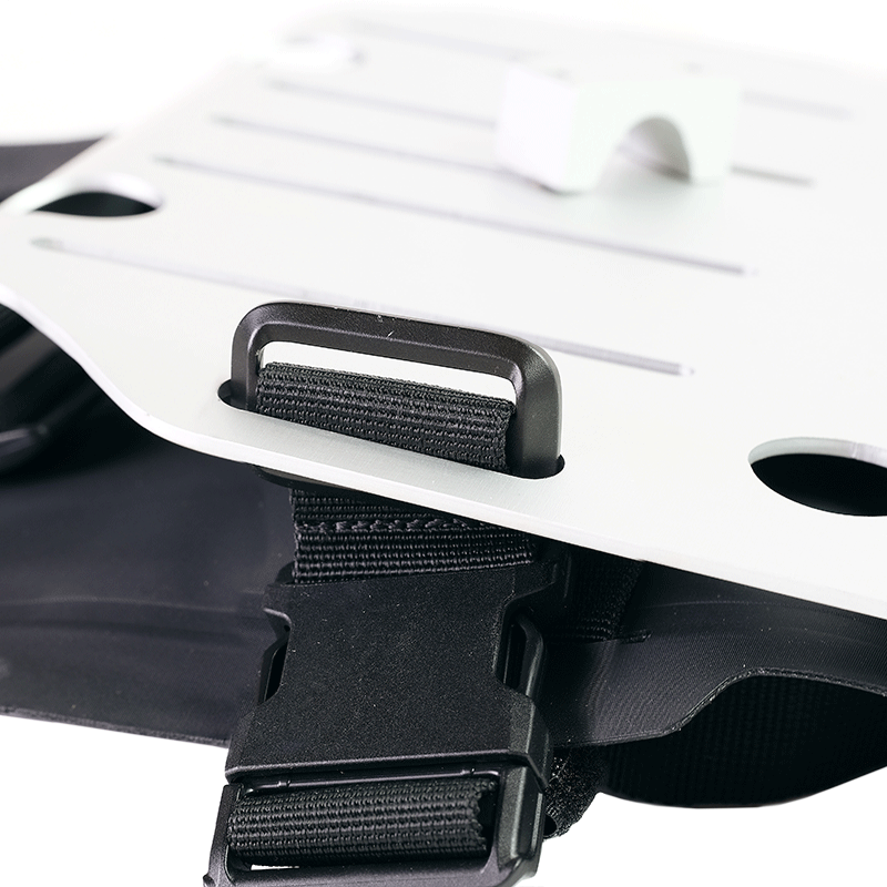 BMW R 850 GS / R 1100 GS / R 1150 GS Adventure [1994-2004] - Alu-Taschenhalter mit verstellbarer Khali-Vorderseite Hypalon