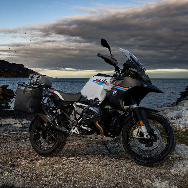 BMW R 120 G/S R [2004-2012] - Alu-Taschenhalter Hypalon mit Schnellverschluss
