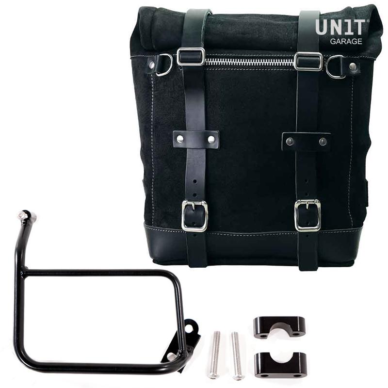 BMW R 120 G/S R [2004-2012] - Scram Spaltleder-Seitentasche 22–30L mit Rahmen R 1200 GS