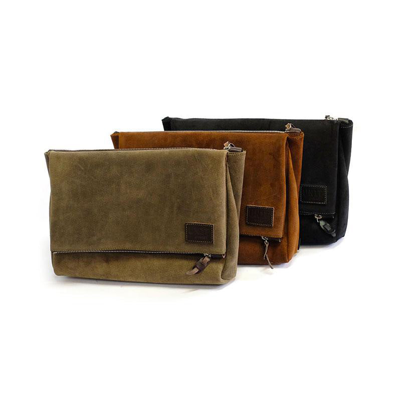 BMW R 120 G/S [2004-2012] - Fezzan Spaltleder-Messenger-Tasche