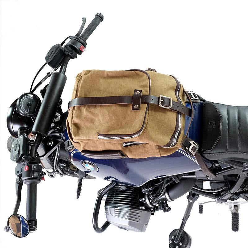 BMW R nineT 1200 Urban G/S (hoher Auspuff) [2017-2023] - Canvas Tankrucksack