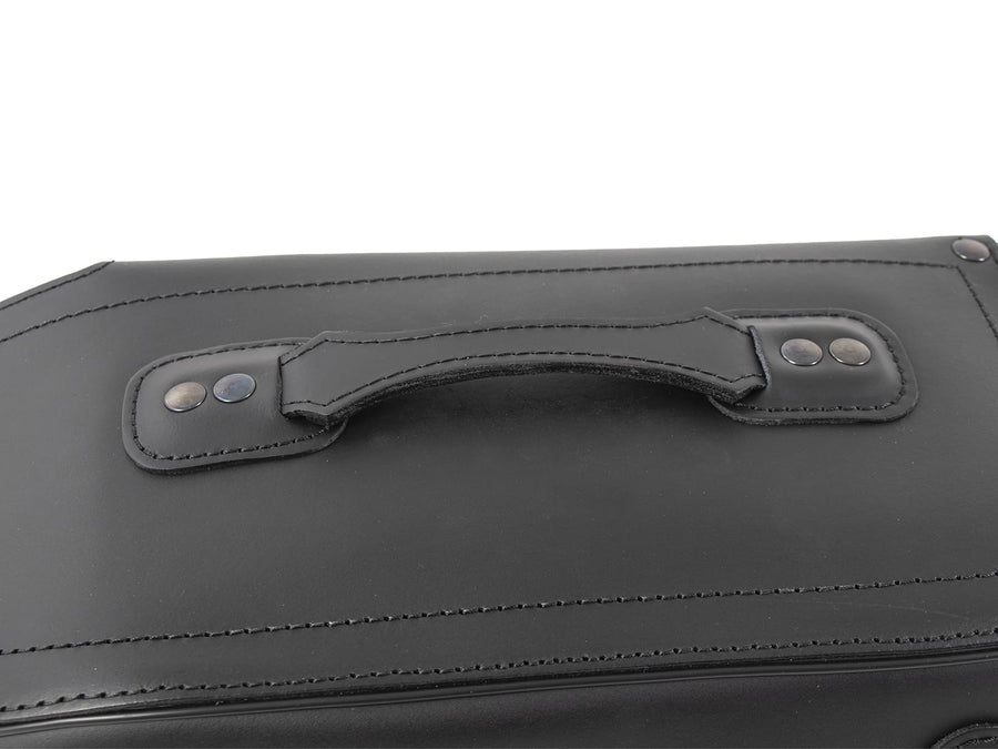 Motorsykkelveske [Hepco & Becker] - skinn Buffalo Big black right – C-Bow