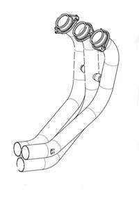 Kawasaki KX 250 [2021-2024, 2024] - Krümmerrohr – Bild 10