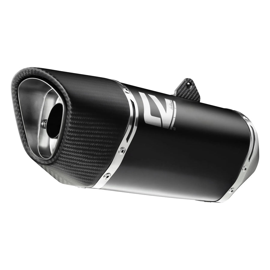 honda cb 750 [LEOVINCE] – LV-14R Black Edition slip-on bakre lyddemper