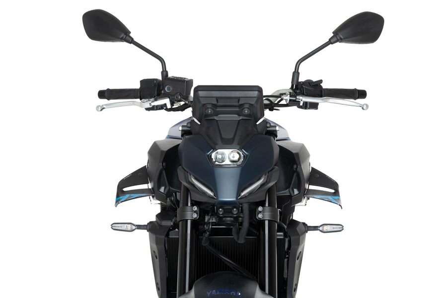 YAMAHA MT-07 Y-AMT [2025] – D12 Spoiler – Matt svart