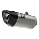 honda cb 1000 [LEOVINCE] – LV-14R slip-on lyddemper i rustfritt stål-1