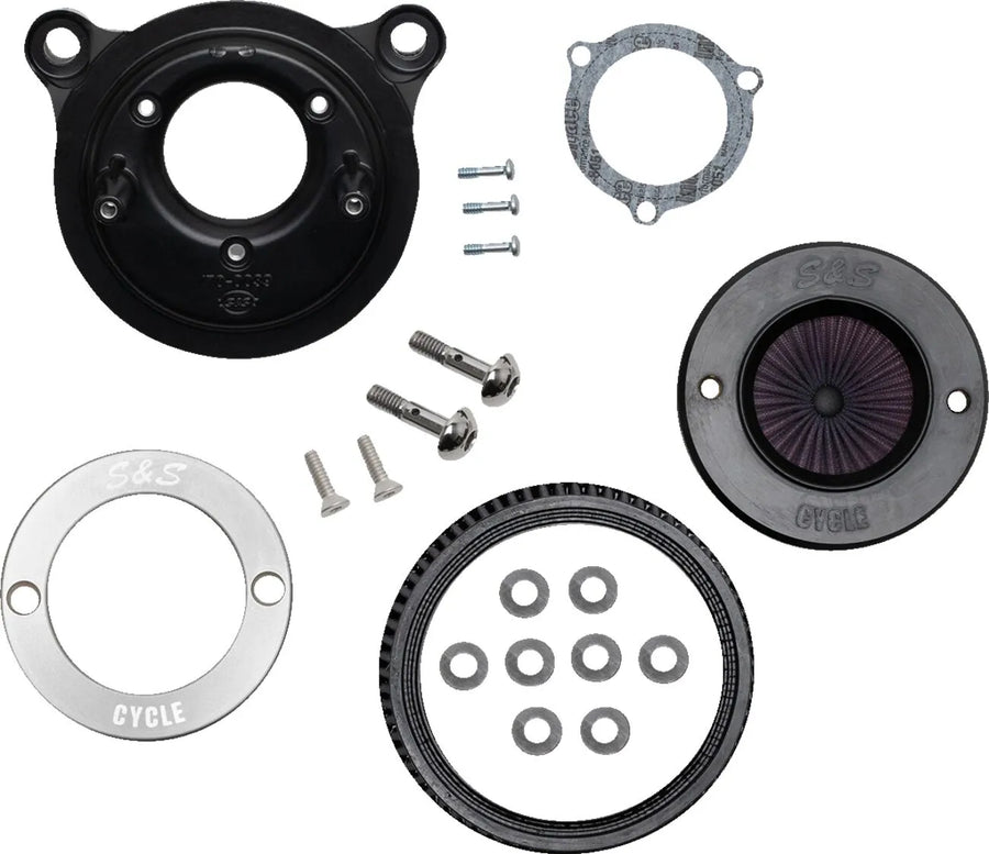 Harley-Davidson FXDBA 1690 Dyna Street Bob Limited [2013] - Air Stinger Stealth Luftfiltersatz – Oberfläche: Schwarz – Bild 2