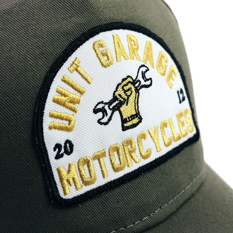 BMW R nineT 1200 Roadster [2014-2023] - Grüner Trucker Wrench Unitgarage Hut