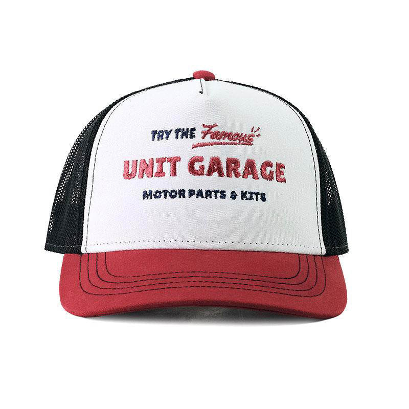 BMW F 900 GS Adventure [2024-] - Vintage Unitgarage Trucker Hut weiß/rot