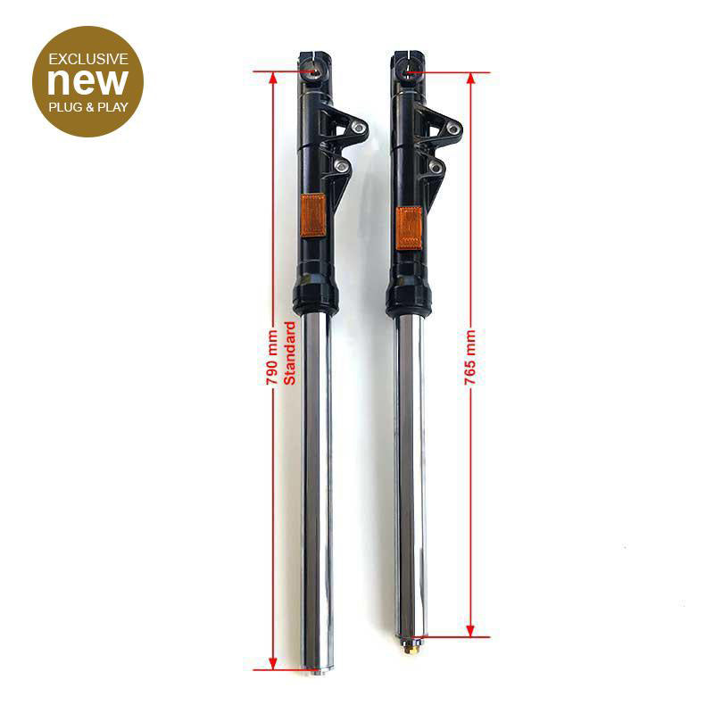 BMW R nineT 1200 Urban G/S (lav eksos) [2017-2023] - Plug and play gaffelpatroner (lav versjon)