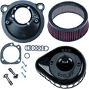 Harley-Davidson Xl 883 R Roadster [2009-2010, 2013] - Mini Teardrop Stealth Luftfilter-Kit – Oberfläche: Schwarz – Bild 2