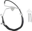 harley davidson flhtc [DRAG SPECIALTIES] - Bremselinjesett i rustfritt stål-1