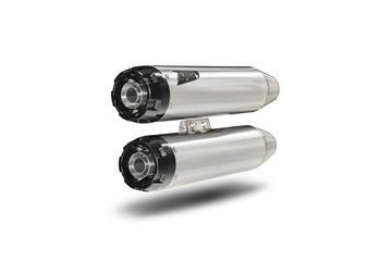harley davidson fxlrs [ZARD] – Overlappet Slip-Ons lyddemper for HD-SOFTAIL M8