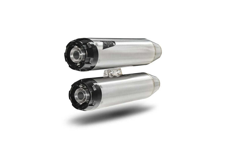 harley-davidson street bob [ZARD] – Overlappet slip-ons lyddemper for HD-SOFTAIL M8