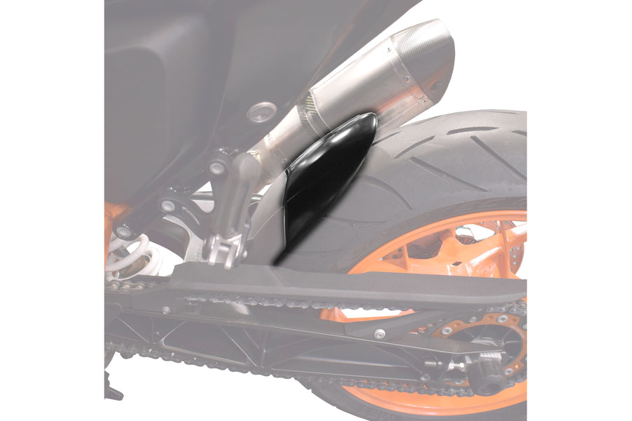 KTM 390 ADVENTURE SW [2024] – Skjermforlenger – Matt sort