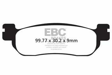 Yamaha TT 600 [EBC] - "TT" Sport Karbon Fusion Brake Pads