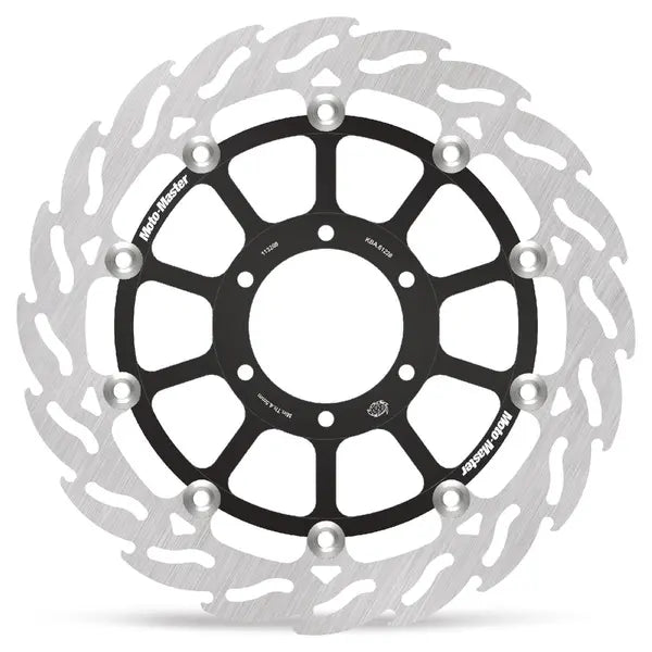 Bmw M 1000 R ABS [2025, 2025-2026] - FLAME flytende aluminium bremseskive - overflate: sort, sølv - varenr. 113209 – Bilde 4