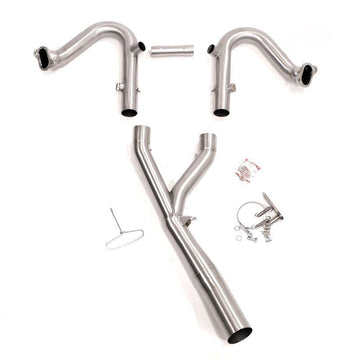 BMW R 1200 GS LC [2013-2018] - manifold Y-rør uten cat LC rustfritt stål