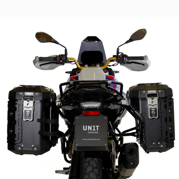 BMW F 450 GS [2026-] - Atlas Aluminium-Taschenpaar 39L + 32L + Atlas Aluminium-Satteltaschenrahmen