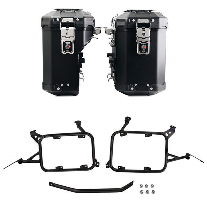 BMW R 1250 GS LC Rad [2019-2023] - Atlas Aluminium-Taschenpaar 39L + 32L + Taschenrahmen Aluminium R1200GS LC - R1250GS & ADV