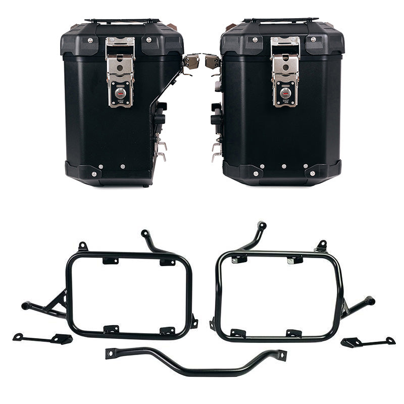 BMW R 1300 GS [2024–2026] - Atlas Aluminium-Seitenkoffer-Set 48L + 41L + Aluminium-Satteltaschenrahmen