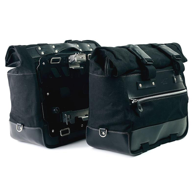 BMW F 900 GS [2023-] - Paar Cult-Seitentaschen aus Canvas 40L - 50L + Paar Aluminiumplatten