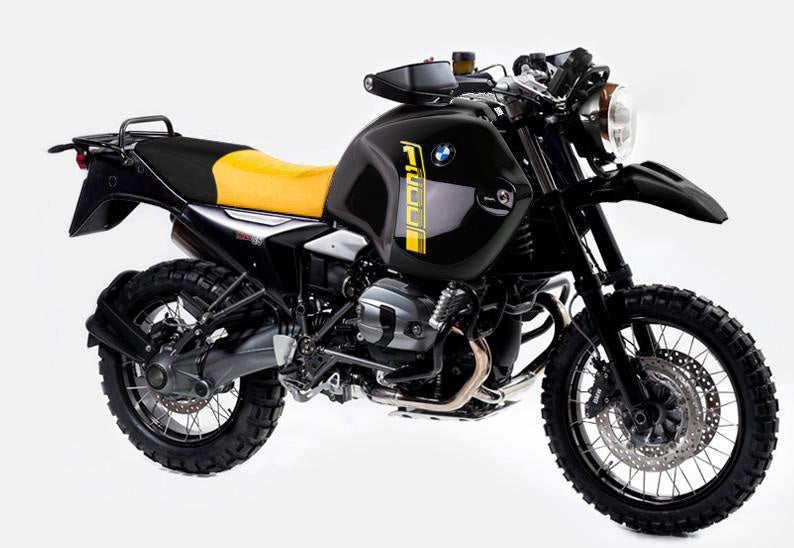 BMW R 120 G/S ADV [2004-2012] - Tankabdeckungen Schwarz