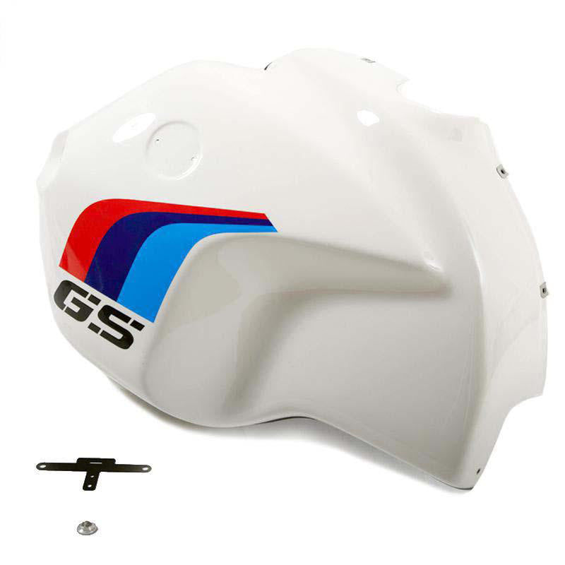 BMW R 120 G/S R [2004-2012] - Tankabdeckungen R120GS R Alpinweiß oder unlackiert
