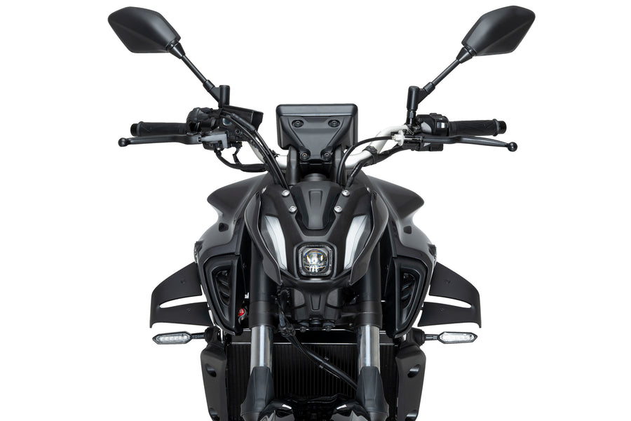 YAMAHA MT-07 PURE [2024] – D12 Spoiler – Matt svart