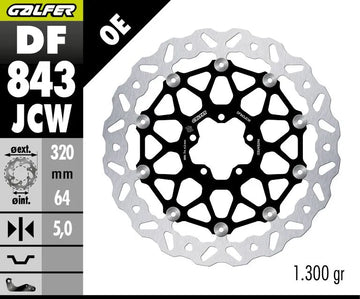 Cfmoto MT 800 ABS [2025] - BRAKE DISC FLOATECH WAVE – bilde 2