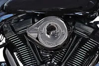 Harley-Davidson Xl 1200 Xs Forty Eight Special [2020] - Stealth Luftfilterabdeckung – Oberfläche: Schwarz – Oberfläche: Schwarz, Glänzend – Design: Mini Teardrop – Bild 12