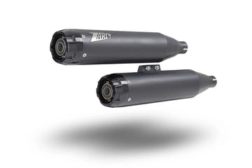 harley-davidson street bob [ZARD] – Overlappet slip-ons lyddemper for HD-SOFTAIL M8