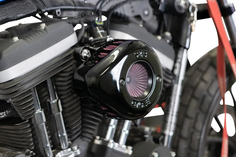 Harley-Davidson Xl 1200 Cx [2020] - Air Stinger Stealth Luftfiltersatz – Oberfläche: Schwarz – Bild 5