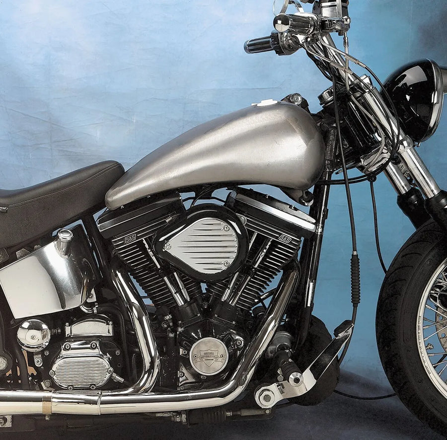 harley davidson flst [DRAG SPECIALTIES] – 2" utvidet, todelt flatside tanksett
