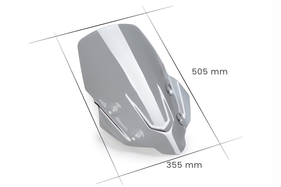 HONDA XL 750 TRANSALP [2024] – turskjerm – gjennomsiktig