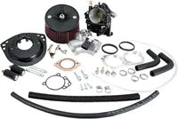 Harley-Davidson FLSTSCI 1450 EFI Softail Springer Classic [2005] - Super E Vergaser-Kit mit Ansaugstutzen – Bild 6