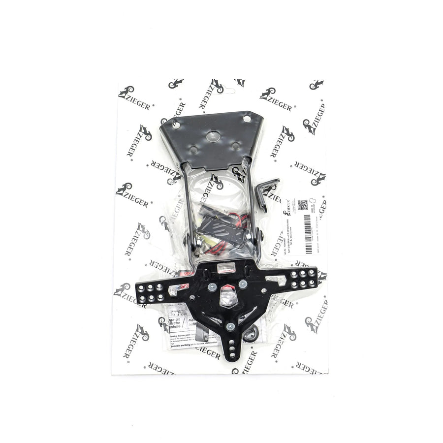 cf moto 650 [ZIEGER] – PRO-nummerskiltholder type D