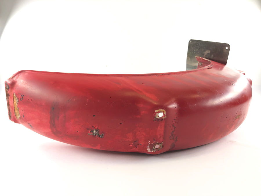 BMW R 75/6 [1974] - Rearfender med en lisensplateplateplate